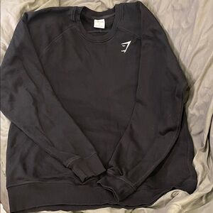 Gymshark Men's Crewneck Sweatshirt in Black